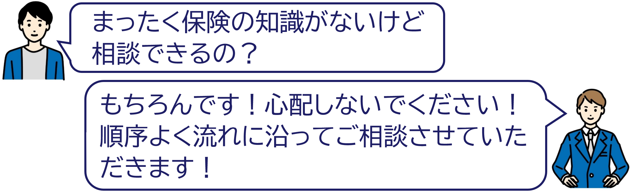 無料で何度でもご相談に応じます