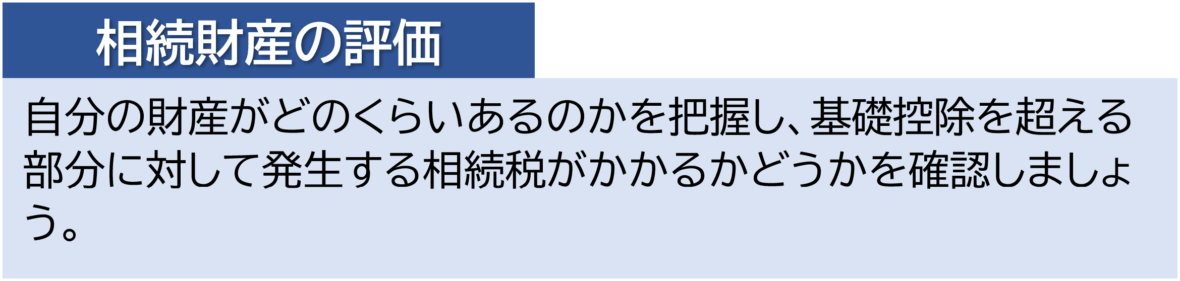 相続財産の評価